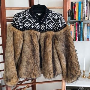Faux Fur Coat